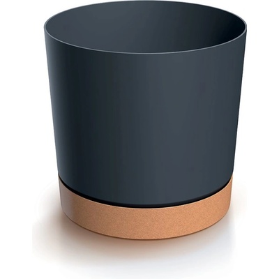 Prosperplast Květináč Tubo PM 14,8 cm antracitová/béžový