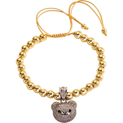 HARAHU Гривна Bear - Златна / Сребърна KP28484 (28484)