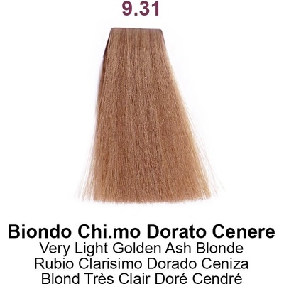 Nouvelle barva 9.31 Very Light Golden Ash Blonde velmi světlá zlatá popelavá blond 100 ml