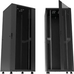 Canovate Шкаф Canovate Inorax-ST 42U 800x800, стоящ, черен - CSN-9-4288F (CSN-9-4288F)