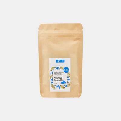 Kvitok Magická pěna do koupele v prášku Azurové pobřeží 60 g