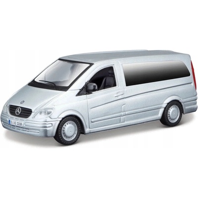 Bburago Kovový model vozuMercedes-Benz VITO Stříbrný Precizní z 1:32
