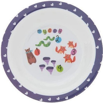MYCEY Бебешка чинийка Mycey, Лилава (TCM06111)