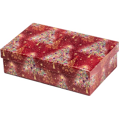 ARGUS Dárková krabice vánoční papír 25381172 – Zboží Dáma