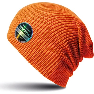 Result Headwear zimní čepice Softex Beanie oranžová