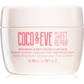 Coco & Eve Sweet Repair Repairing & Restoring Hair Mask интензивна маска за подсилване и блясък на косата 212ml