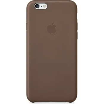 Image 1 of Apple iPhone 6 Leather Case Olive Brown
