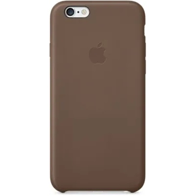 Apple iPhone 6 Leather Case Olive Brown