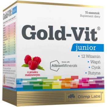 Image 1 of Olimp Sport Nutrition GOLD-Vit Junior [15 Сашета] Малина
