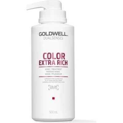 Goldwell Dualsenses Color Extra Rich 60sec Treatment - maska pro nepoddajné barvené vlasy 200 ml