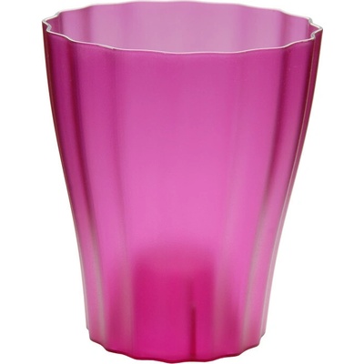 Plastia Kvetináč na orchidey 13 cm OLA, priesvitný fialový