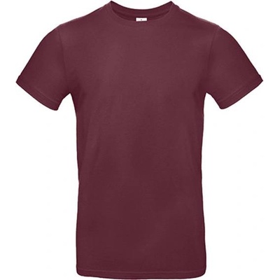 B&C tričko TU03T burgundy