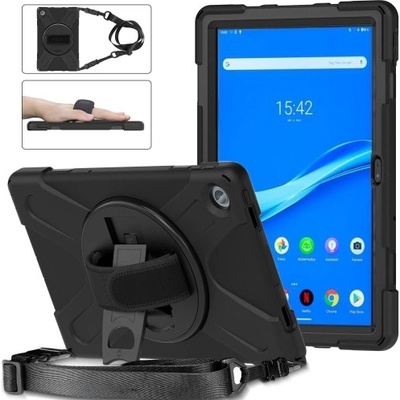 Vsechnonamobil 53564 SOLID Odolný kryt pro Lenovo Tab M10 Plus 3. generace černý