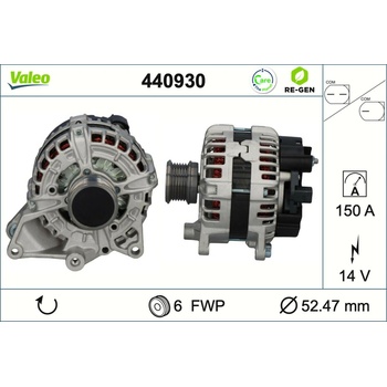 Alternátor VALEO 440930