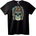 NOONEBRAND Тениска Пилотски Skull - 7XL, Black