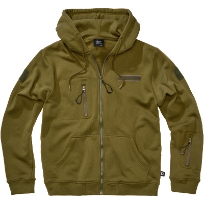 Brandit Мъжки тактически суитшърт, маслиненозелен (5033.15001)