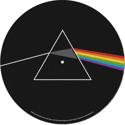 CurePink Podložka na talíř gramofonu Pink Floyd: Dark Side Of The Moon průměr 30.5cm GP85846 – Zboží Živě