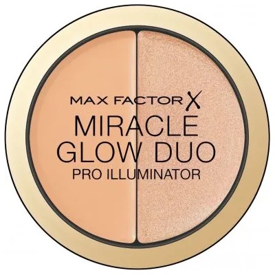 MAX Factor Miracle Glow Duo Pro Illuminator - Озаряващ дуо хайлайтър за лице от серията "Miracle" №20