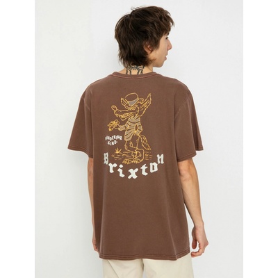 Brixton Oakwood Stt sepia worn wash