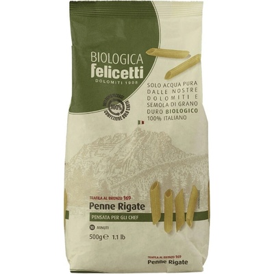 Felicetti Penne Rigate z tvrdé pšenice bio Bio vegan 0,5 kg