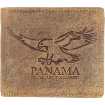 Greenburry Kožená peněženka Panama 2702 E 25 hnědá