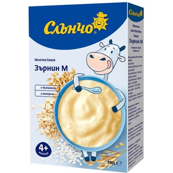 Слънчо млечна каша Зърнин М - 200 г