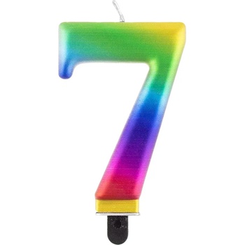 Godan Свещ за рожден ден 7 дъга