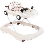 KikkaBoo Музикална проходилка Kikkaboo - Car, Beige (31005030008) Проходилка