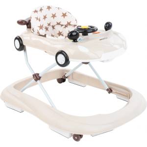 KikkaBoo Музикална проходилка Kikkaboo - Car, Beige (31005030008) Проходилка