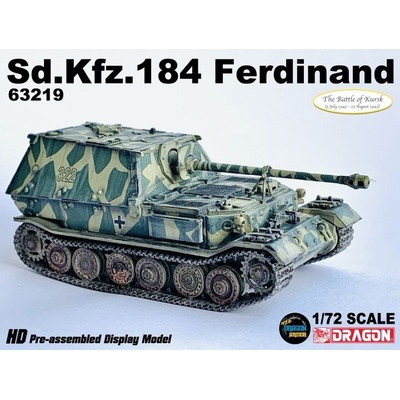 Dragon Sd.Kfz.184 Elefant German Army sPzJgAbt 653 Kursk USSR 1943 1:72