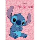 FARO Fleece deka Lilo and Stitch ružová