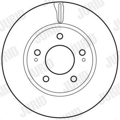 Brzdový kotouč JURID 562820JC | Zboží Auto