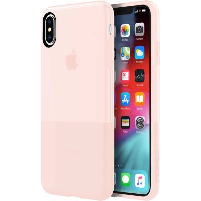 Incipio NGP Case - удароустойчив силиконов калъф за iPhone XS Max (розов)