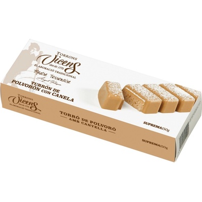 Torrons Vicens Polvorón Nugát se skořicí 140 g