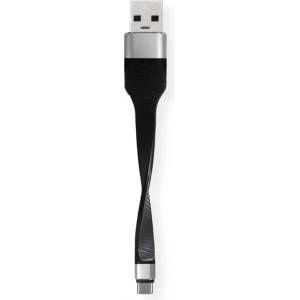 Roline Кабел USB 3.2 Gen 2 USB-C към USB-A, 0, 11 м, черен 11.02. 9014-10 (11.02.9014-10)
