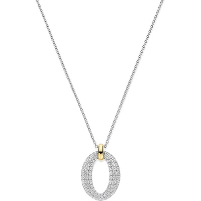 Ti Sento Сребърно колие Ti Sento 34092ZY (34092ZY)