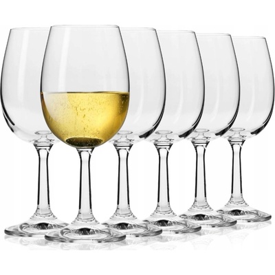 Krosno Skleničky na bílé víno Pure bezbarvé 6 x 250 ml