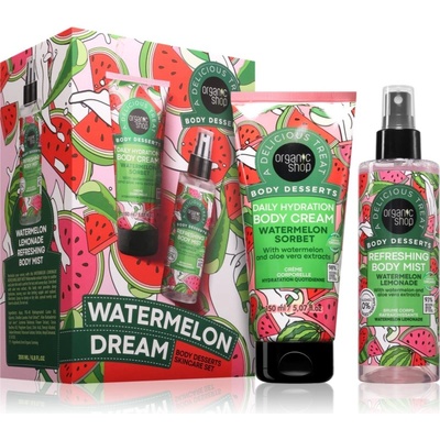 Organic Shop Watermelon Dream Body Desserts Skincare Set подаръчен комплект за тяло