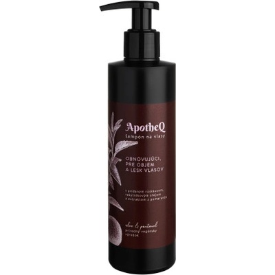 Soaphoria Apotheq šampón pro lesk vlasů 250 ml