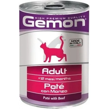 Image 1 of Gemon Pate Adult with Beef Консерва пастет за котки в зряла възраст с телешко 400gr