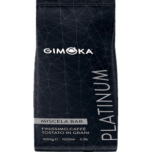 Gimoka Кафе на зърна Gimoka Platinum, 1 кг, 70% Арабика и 30% Робуста