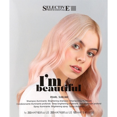 Selective Professional Комплект за луксозен блясък на руса коса Selective Professional Pearl Sublime Ultimate Luxury