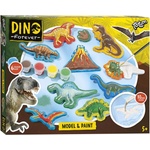 Totum Комплект Totum - Направи си сам, Гипсови фигурки Model & Paint Dino (T075085) - ozone