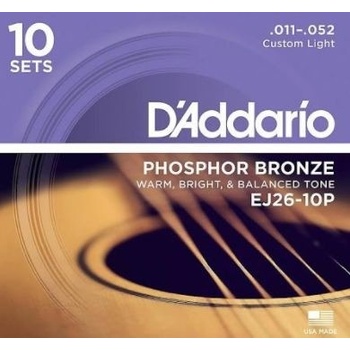 D'addario EJ26 10P