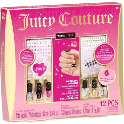 Make It Real Детски комплект за маникюр Make it Real - Juicy Couture, Dazzling Designs