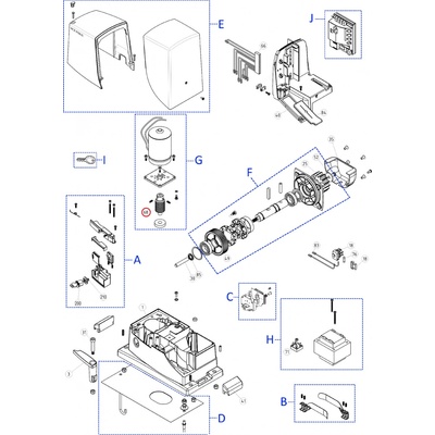 len v kite PRRB01B - slimák pre RB600