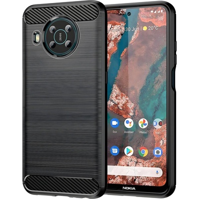 Izmael Carbon Shield TPU калъф за Nokia X100 - Черен KP24454 (24454)