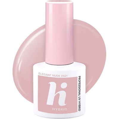 HI Hybrid Hybridní lak 421 Elegant Nude 5 ml