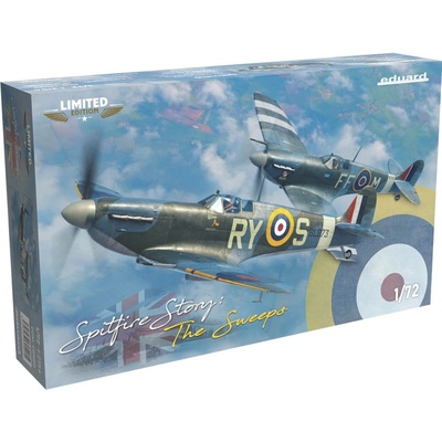 Eduard Spitfire Story: The Sweeps Dual Combo Limited Edition 1:72