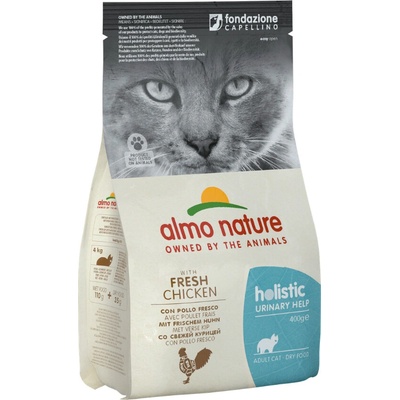 Almo nature HOLISTIC cat adult urinary čerstvé kura 0,4 kg